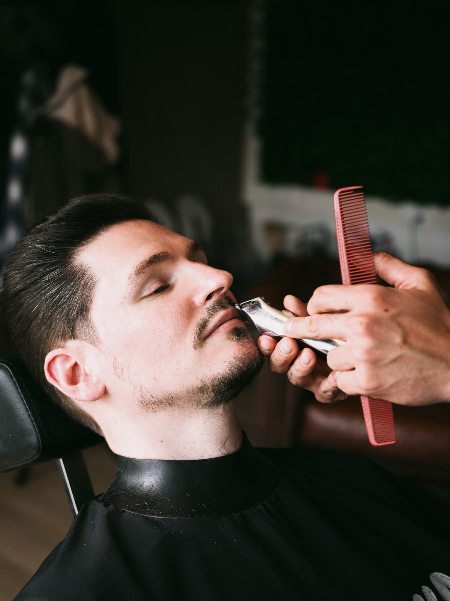 Professionele kapper fotografie - barbershop interieur Nieuwegein - stoere brandingfoto's Jeffrey Roos