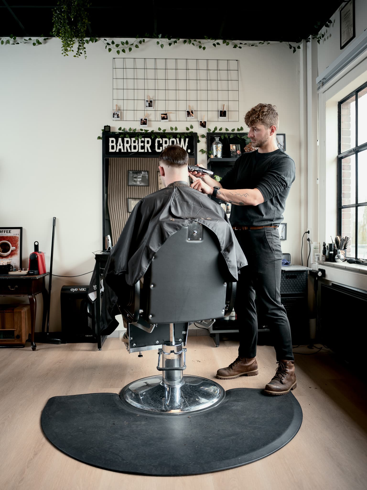 Bedrijfsfotografie barbershop Nieuwegein - vakmanschap in beeld - Jeffrey Roos Fotografie