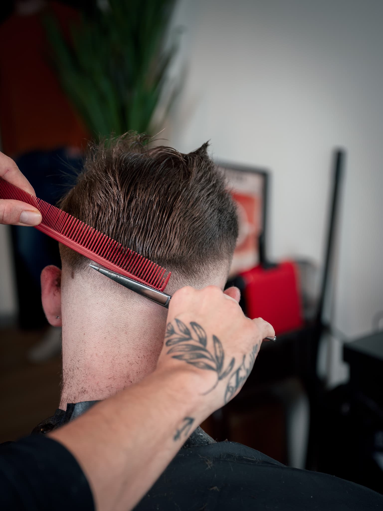 Barbershop interieur fotografie - professionele kapperszaak Nieuwegein - branding photography